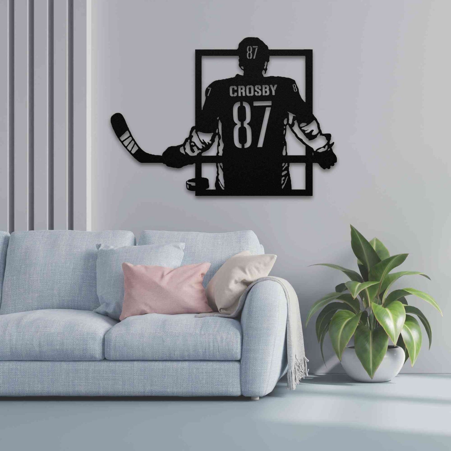 Hockey Player Sign