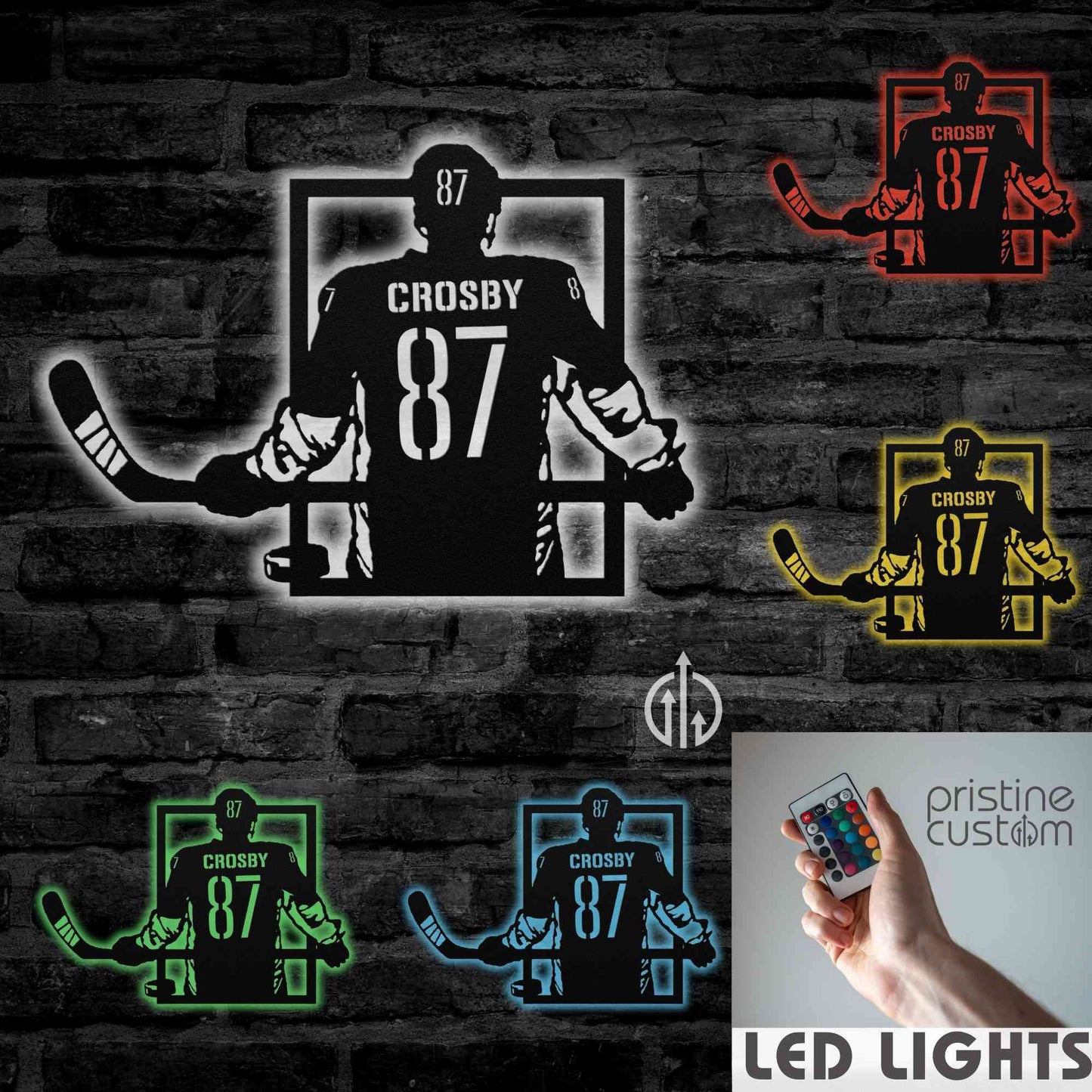 Hockey Player Sign