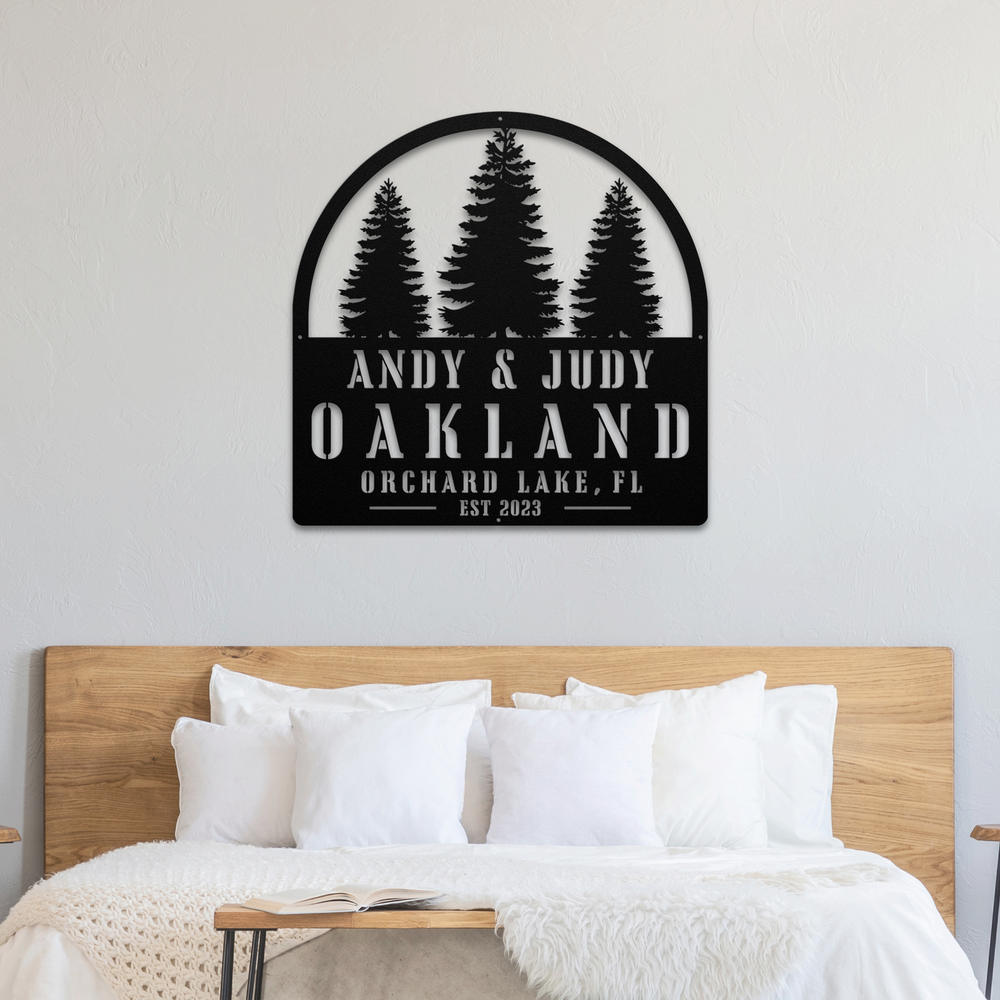 Cabin Forest Sign