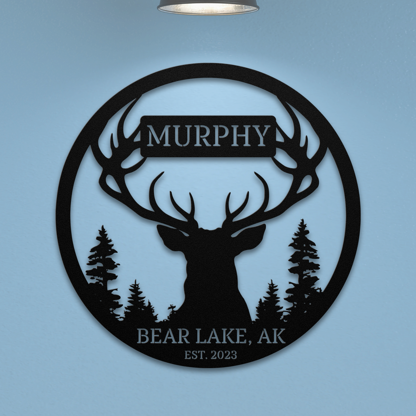Deer Antler Sign