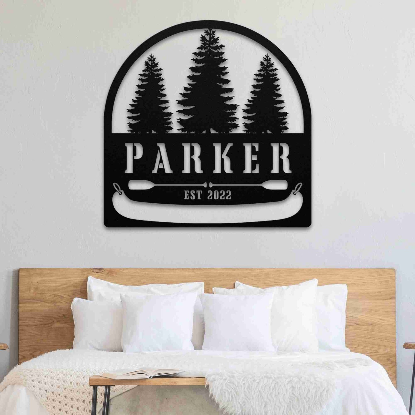 Canoe Cabin Sign