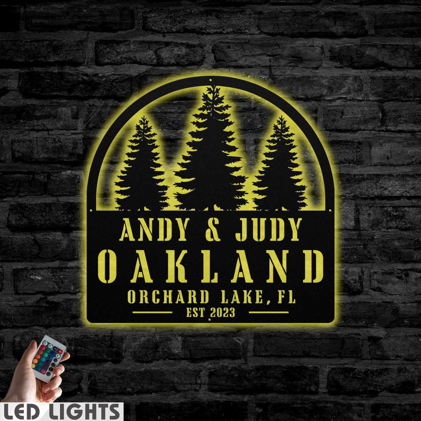 Cabin Forest Sign