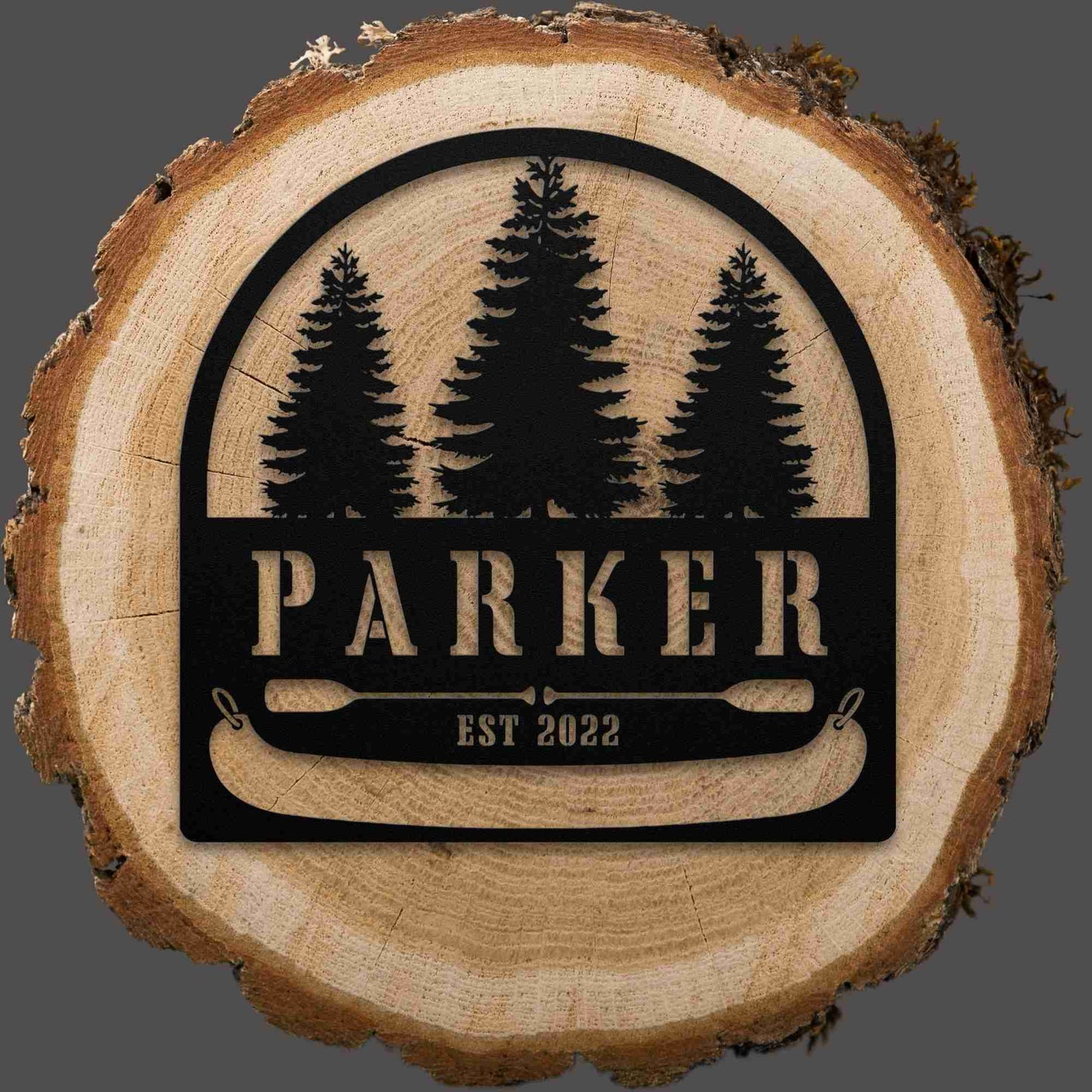 Canoe Cabin Sign