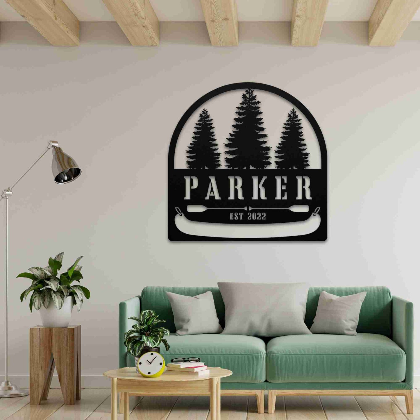 Canoe Cabin Sign