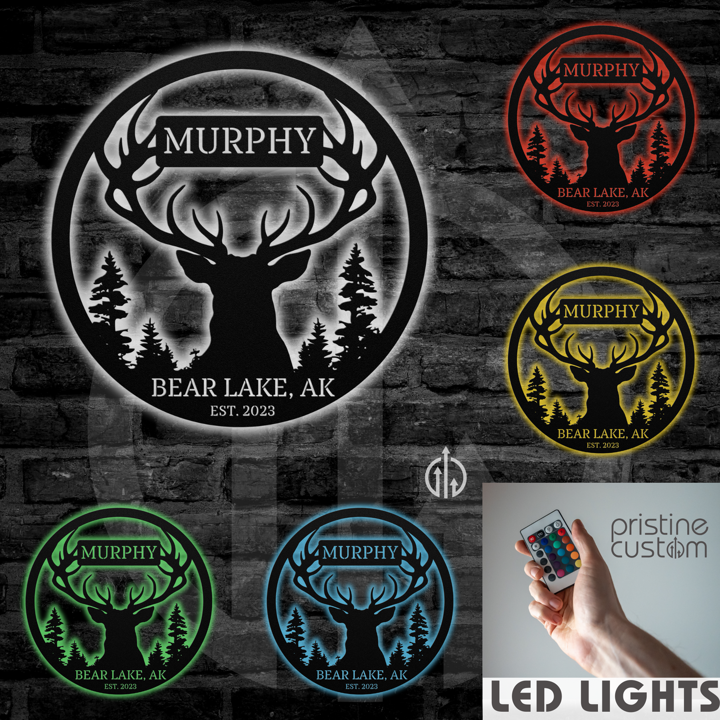 Deer Antler Sign