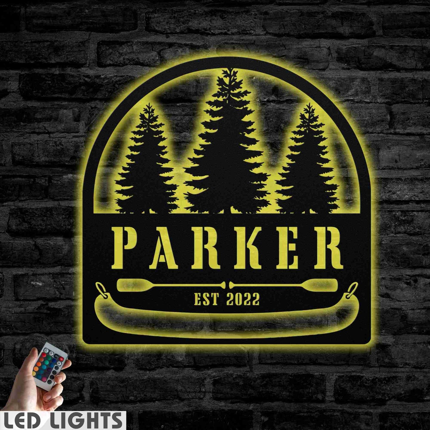 Canoe Cabin Sign