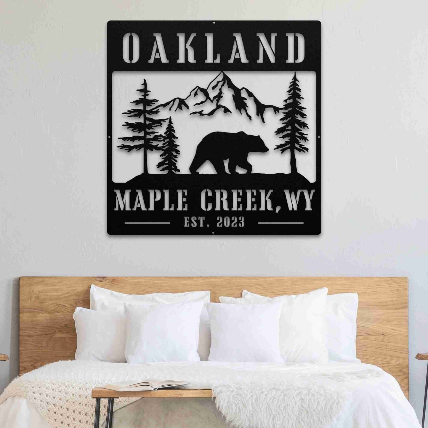 Bear Lakehouse Sign