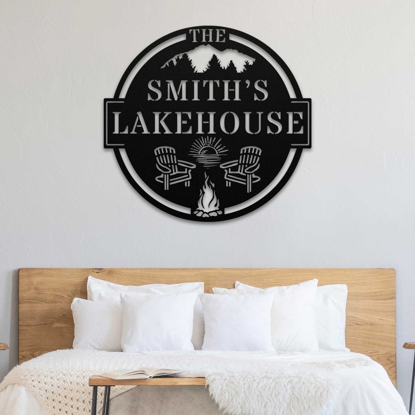 Mountain Lakehouse Sign