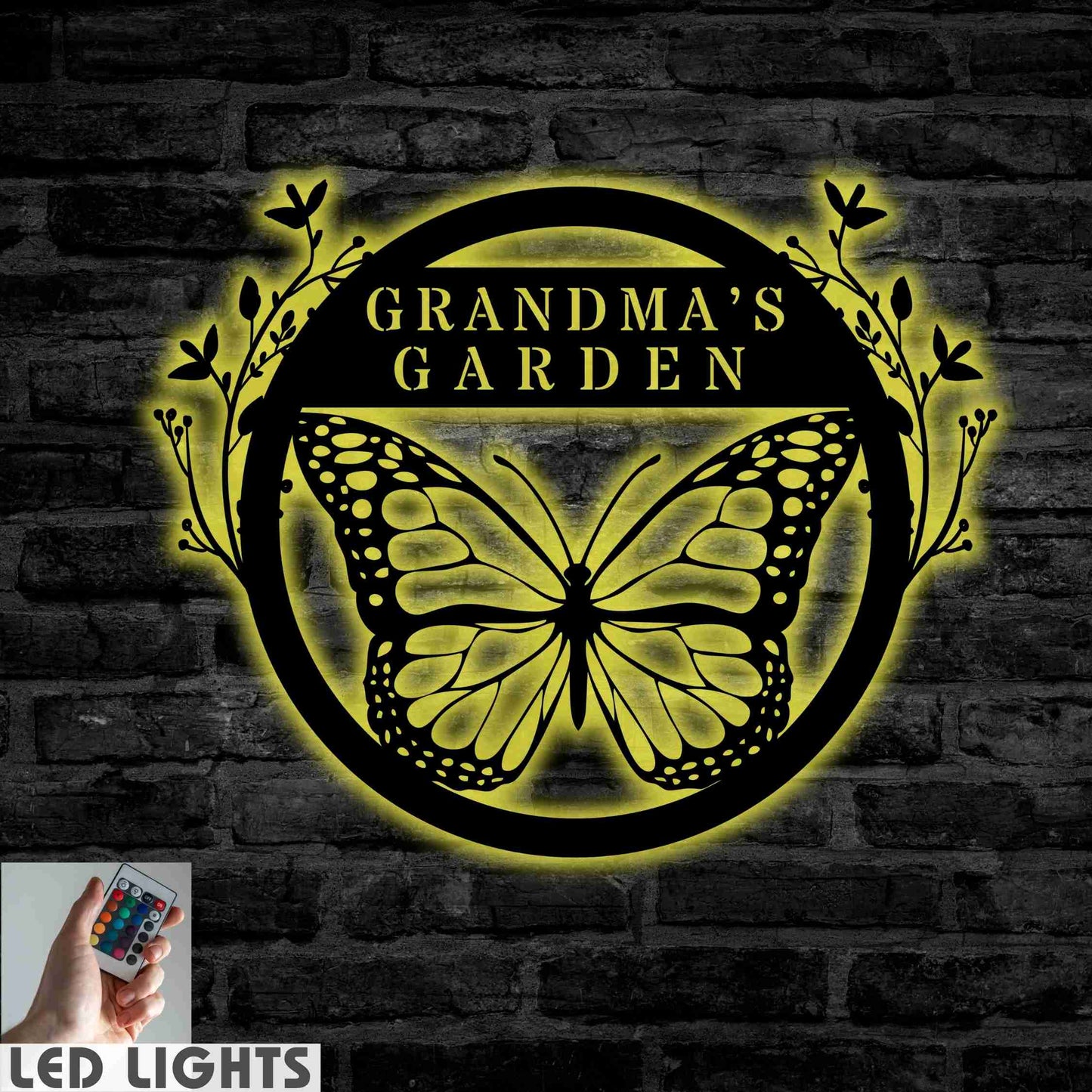 Butterfly Garden Sign